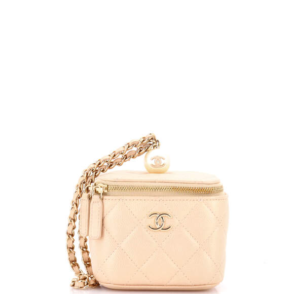 Chanel Handbags - Chanel Classic Pearl Vanity Case With #206069C30B